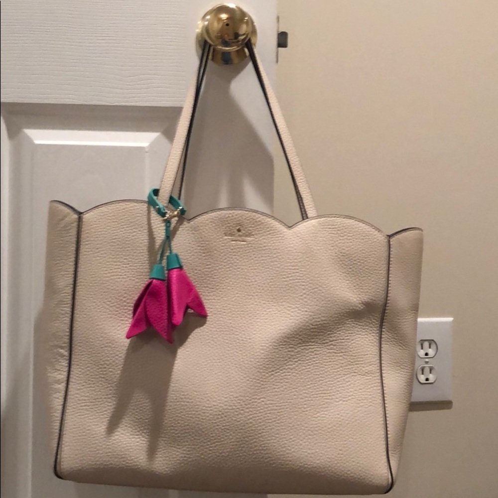 Kate spade purse with key chain